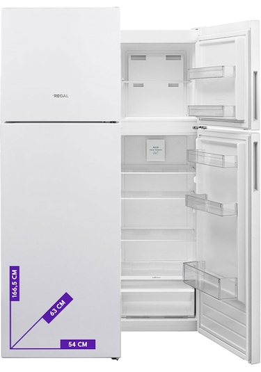 Regal NF 30020 251 LT No-Frost Çift Kapılı Buzdolabı