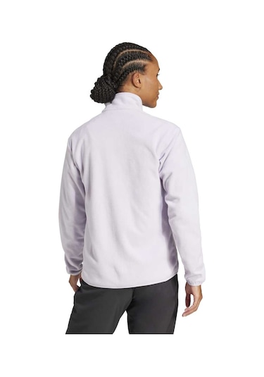 Adidas Multi Essentials Kadın Mor Dik Yaka Polar Mor