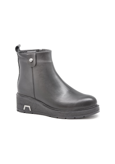 Mammamia D25kb 1330 Siyah Bayan Ayakkabı Çizme-bot Bot Siyah