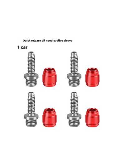 Teltree Bisiklet Yağ Borusu İğnesi Bh59 Bh90 Zeytin Ucu Bağlantısı - Shimano, Magura, Avıd, Hope Uyumlu Hızlı Çıkartma Tipi Bakım Aracı 1 Bisiklet İçin Tam Set Çok Renkli
