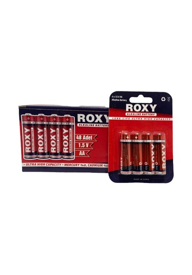 Roxy Alkalin AA Kalem 48'li Pil