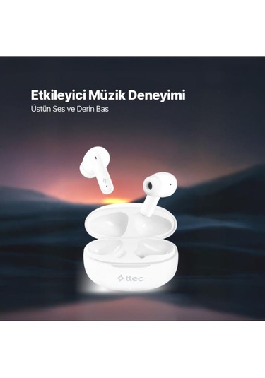 Ttec 2KM160 AirBeat Clap Bluetooth 4.3 Kulak İçi Kulaklık