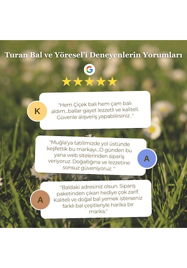 Turan Bal ve Yöresel Kestane Balı 850 G