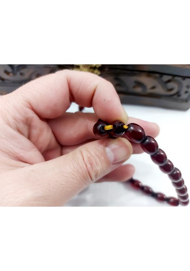 Juaind Hasan Usta Osmnl Benztm Havşalı Sıkma Kehrbr Tesbh8.5x10.5