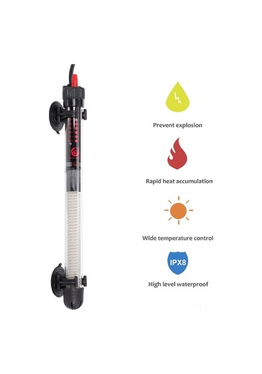 Geeroyoo Geeroyoo Akvaryum Isıtıcı - Otomatik Termostatlı 200w