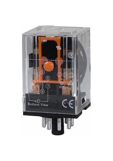 Momentum Röle 2 Kontak 8 Pin 10A Bobin:12VDC MRL-62006
