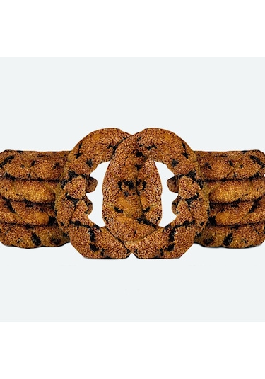 Siyez Unlu Damla Çikolatalı Simit 10 Adet