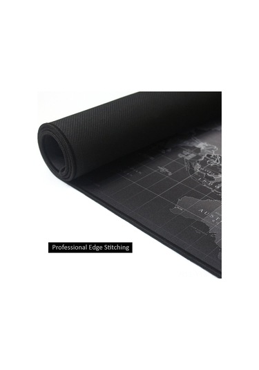 Geeksen Geniş Dünya Haritalı Su Geçirmez Ve Kaymaz Oyun/ofis Mouse Pad - 800x300mm