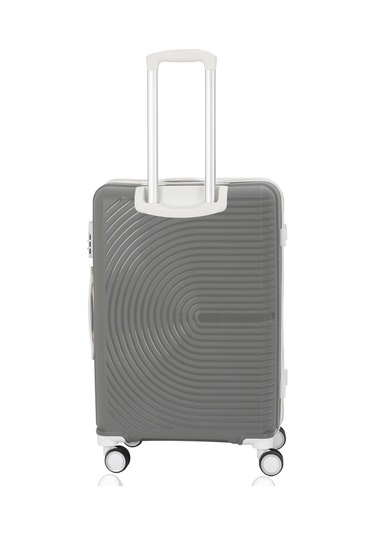 V374 Su Y.üretim Pp Valiz 75 Cm + 65 Cm S24sy1000078-set 89156 Gri/beyaz Gri - Beyaz