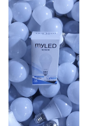 Myled 12v 9w E27 Beyaz Led Ampul 20 Adet