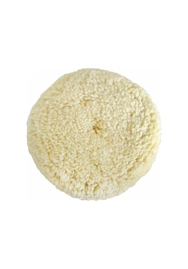 Pazly Yün Parlatma Diski 4 İnç Tek Taraflı Araba Parlatma Ağdası 2 Paket