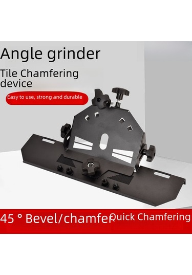 Aubyhe Portatif Seramik Talaş Kesici 45 Derece Haç Köşesi Aracı Çok Fonksiyonlu Kesim Enstrümanı Toz Alma Borusu Seçenekli
