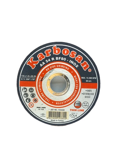 İnox Metal Kesici Disk 115mmx1.0x22 4764