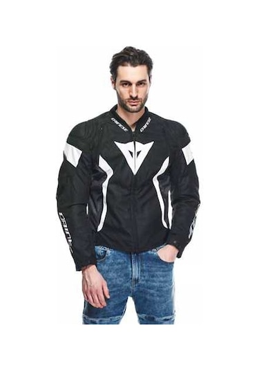Dainese Daınese Ceket/avro 5 Tex Jacket Blk Whıte Blk