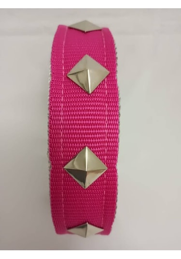 Kozaklı 10463 Süslü Köpek Tasması Pembe 70 x 4 CM