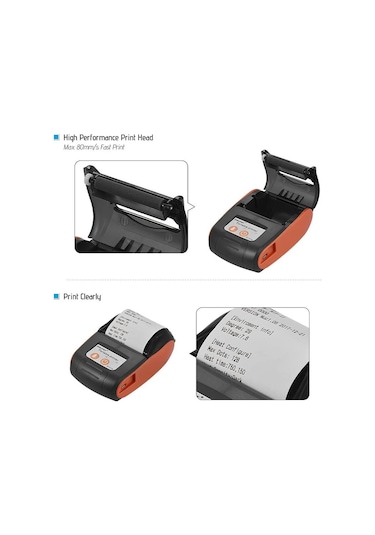 Netum PT-210 58 MM Bluetooth Termal Adisyon Ve Fiş Yazıcı