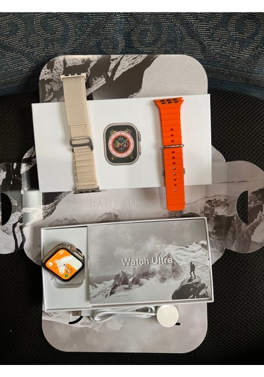 Watch 8 Ultra Gs Ultra 8 49mm Uyumlu Kasa Vidalı 2.05 Tam Ekran