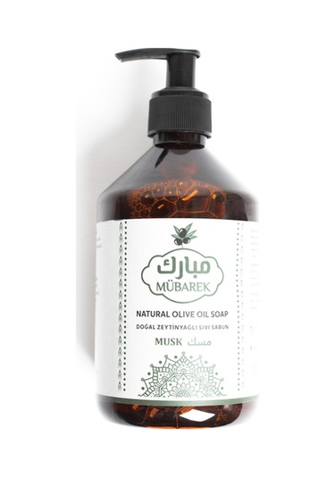 Mübarek Misk Kokulu Zeytinyağlı Sıvı Sabunu 500 ML
