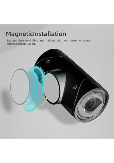 Fastbuy 4 Adet Hareket Sensörlü Akıllı Şarj Edilebilir Rgb Gradyan Duvar Işığı, İç Mekan Aydınlatması