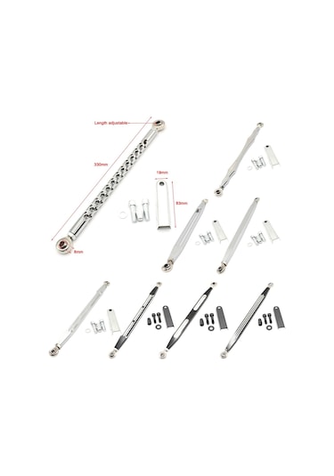 Suntek 1986 - 2014 Harley Uyumlu Glide Street Glide Type C Için Motosiklet Vites Kolu