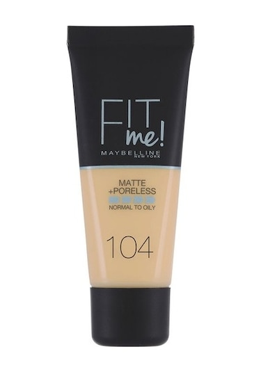 Maybelline New York Fit Me Matte & Poreless Fondöten 30 ML 104