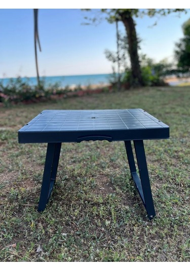 Katlanabilir Piknik Sehpası 50x40x40 Cm Gri,yeşil,krem Çok Renkli