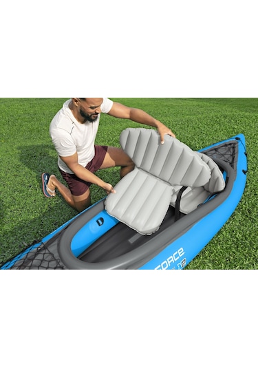 Hydro-force 65131 Cove Champion X2 İki Kişilik Kano Seti 3.31m X 88cm
