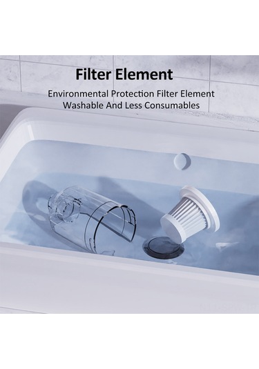 Maiyame 4000pa Güçlü Emişli 3 Ü 1 Arada Mini Elektrikli Süpürge, Led Aydınlatmalı Ve Taşınabilir 2 Nozul + 2 Fırça + Yer Fırçası + Usb Kablo