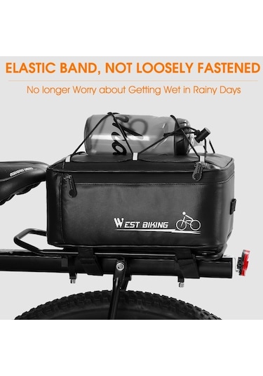 West Biking Bisiklet Arka Koltuk Seyahat Çantası
