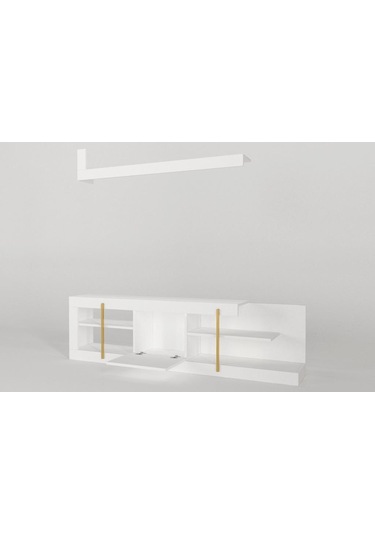 Dekorister Cascade Tv Ünitesi Beyaz