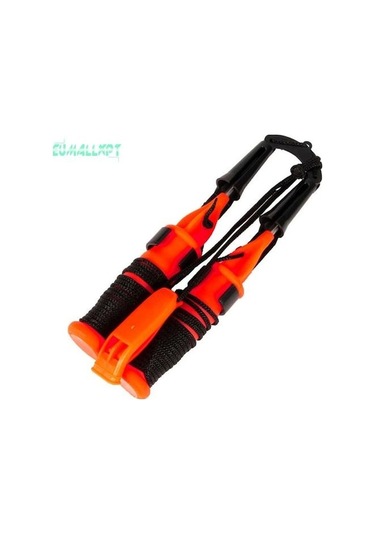 Novahub Kış Buz Balıkçılık Düdük İpi İle Keski Güvenlik Hayat Kurtarıcı El Aleti Çok Renkli Çok Renkli