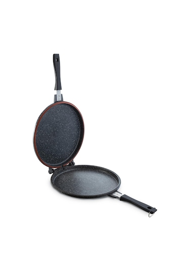 Thermoad Gri Döküm Granit Hamsi Tavası 28 CM