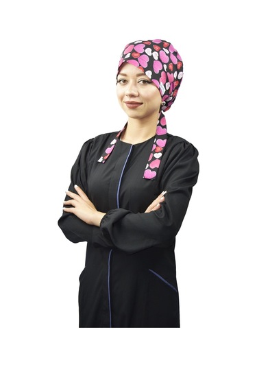 Tesettür Pembe Kalpler Doktor Hemşire Hastane Aşçı Tesettür Cerra Pembe