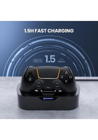 Novahub Newdery Ps5 Tek Denetleyici Şarj İstasyonu, Playstation 5 Ve Çift Sense Edge, Amerika Birleşik Devletleri İçin As Picture