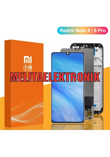 Xiaomi Redmi Note 8 Pro Lcd Ekran Dokunmatik Çitasız