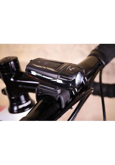 Moon Meteor C3 400 Lümen Usb Li-ion Bisiklet Ön Lambası Siyah