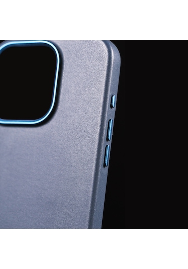 Apple Uyumlu iPhone 13 Pro Deri Magsafe Kılıf
