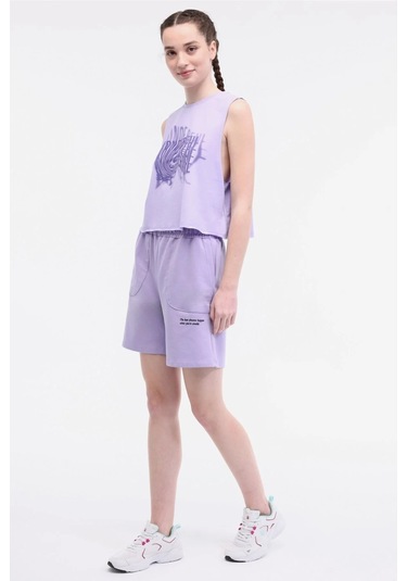 Lumberjack 5m Wb Anna 20sl19 5fx Kadın Şort 101931695 Mor