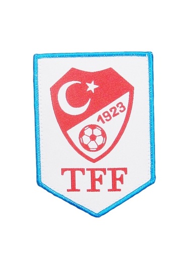 Lazer Kesimli Nakış Çerçeveli Ulusal Hakem Kokartı Çok Renkli