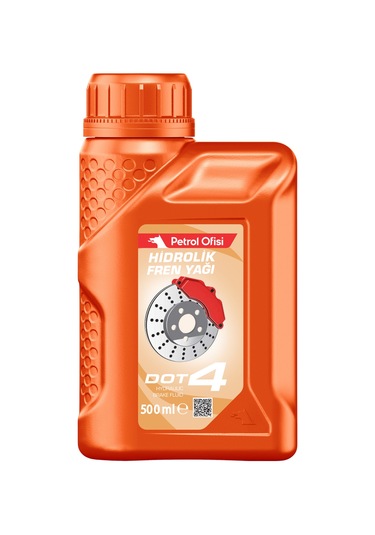 Petrol Ofisi Hidrolik Fren Yağı Dot 4 0.5 Lt