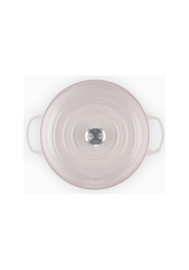 Le Creuset Gourmet Profesyonel Lüks Döküm Tencere Açık Pembe 30 Cm