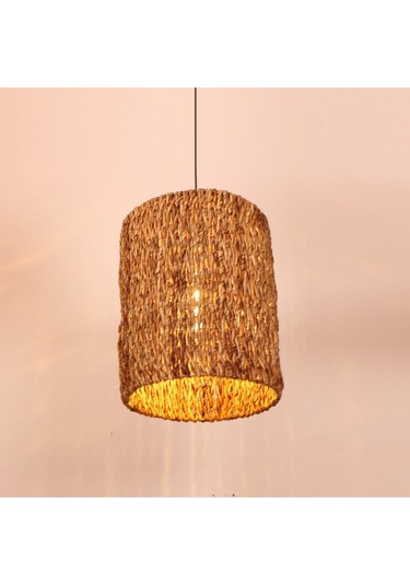 Alanya Doğal Abaka 42x55 Cm Avize Bej