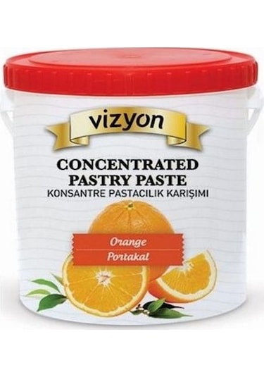 Vizyon Konsantre Portakal Pasta Karışımı 1 KG