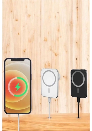 Apple Uyumlu iOS Manyetik Tasarım Magsafe iPhone 12/13/14/15 Powerbank