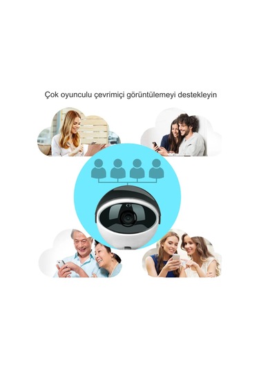 Qasul 1080p Kablosuz Robot Görünümlü Bebek/evcil Hayvan / Hırs...