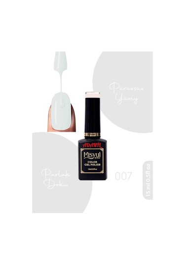 Adanil 15 ML Misyul Profesyonel Kalıcı Oje No:007