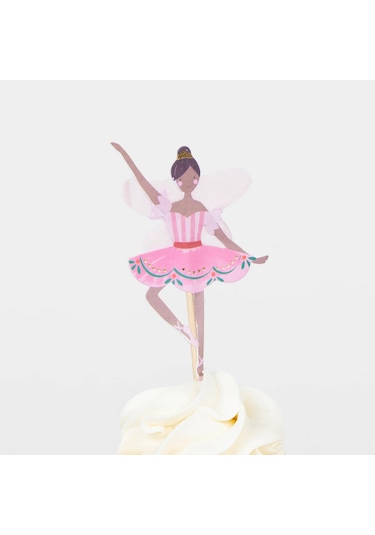 Meri Meri - Nutcracker Cupcake Kiti - 24 Adet
