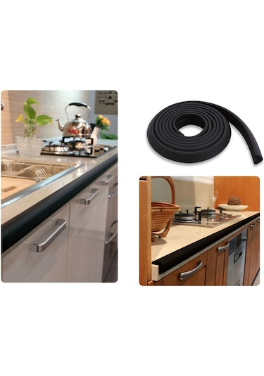 Portakal Safety Kauçuk Kenar  Koruyucu Siyah Çok Renkli