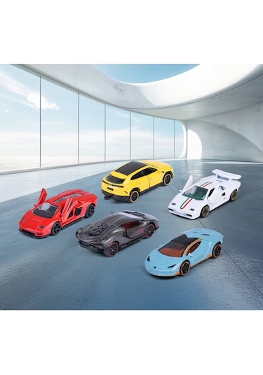 Majorette Lamborghini 5'li Araba Seti Çok Renkli