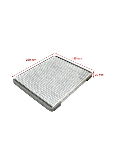 Hyundai Accent III Era 2005-2012 Karbonlu Polen Filtresi